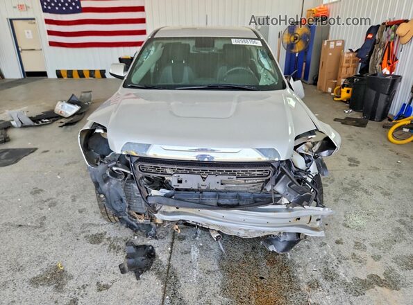 2GKFLSEK0H6280968 2017 GMC TERRAIN Silver Front view