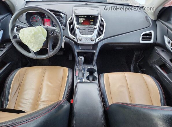 2GKFLSEK1G6184071 2016 GMC TERRAIN White Vista del salpicadero