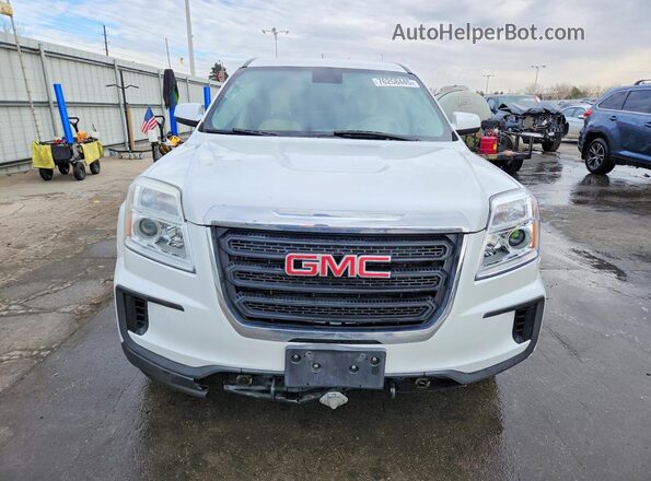 2GKFLSEK1G6184071 2016 GMC TERRAIN White Vista frontal