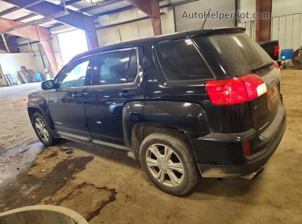 2GKFLSEK2H6111907 2017 GMC TERRAIN Black უკანა მარცხენა