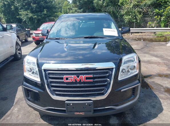 2GKFLSEK3G6122803 2016 GMC TERRAIN Black Vista del cuadro de instrumentos