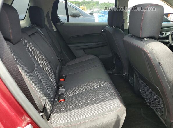 2GKFLSEK3G6351434 2016 GMC TERRAIN Red უკანა სალონის ხედი
