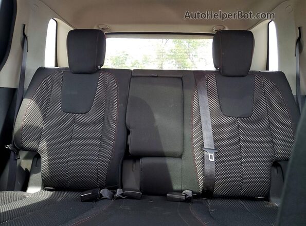 2GKFLSEK3G6351434 2016 GMC TERRAIN Red უკანა სავარძლების ხედი