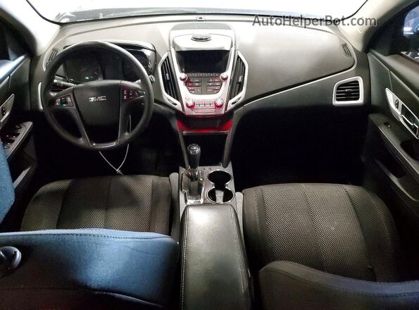 2GKFLSEK5H6225397 2017 GMC TERRAIN Blue Առջևի վահանակի տեսք