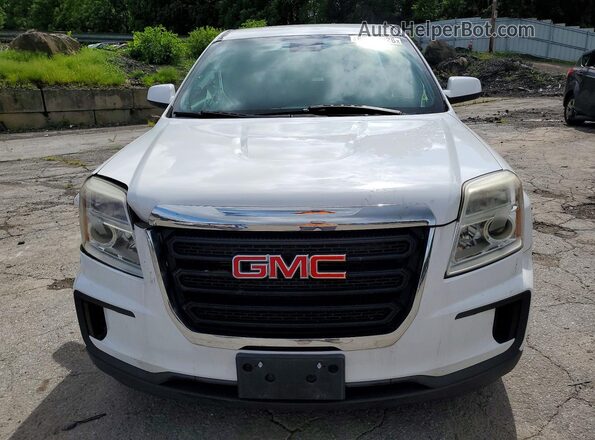 2GKFLSEK5H6283929 2017 GMC TERRAIN Blue წინა ხედი