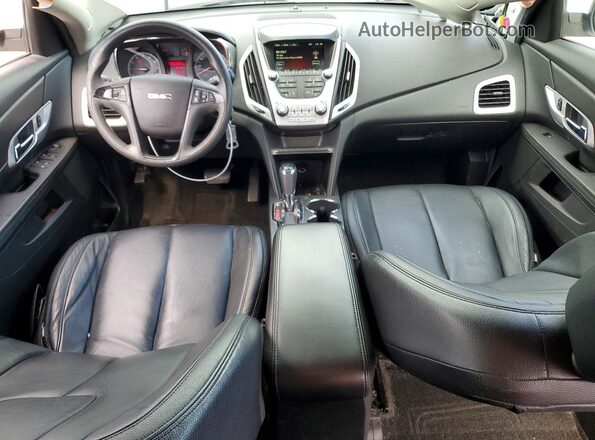 2GKFLSEK5H6283929 2017 GMC TERRAIN Blue წინა პანელის ხედი