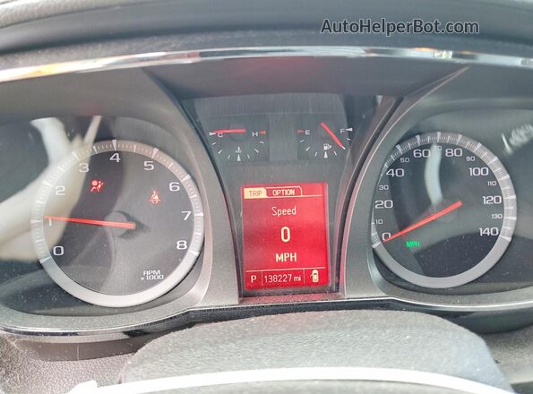 2GKFLSEK5H6283929 2017 GMC TERRAIN Blue ხელსაწყოთა პანელის ხედი