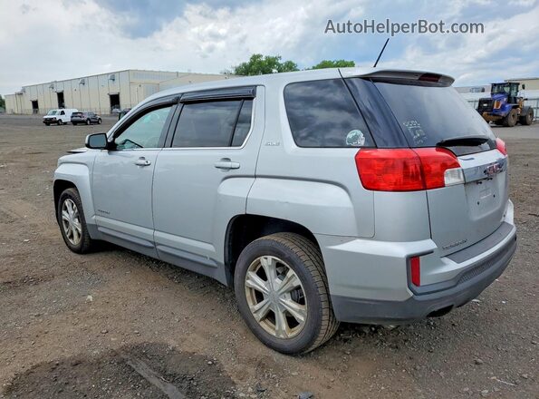 2GKFLSEK6H6282899 2017 GMC TERRAIN Серебряный Задняя левая четверть