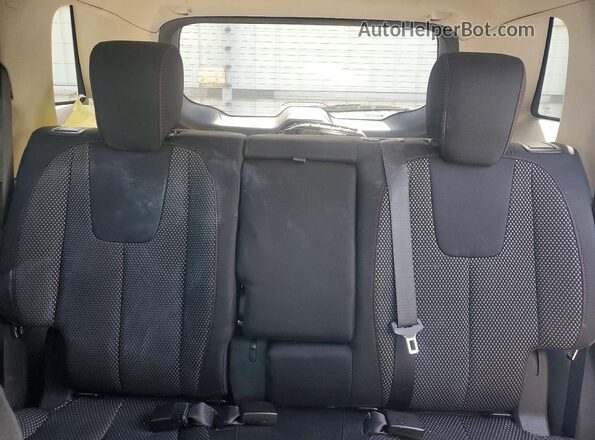 2GKFLSEK8G6283731 2016 GMC TERRAIN Black Հետևի նստատեղերի տեսք