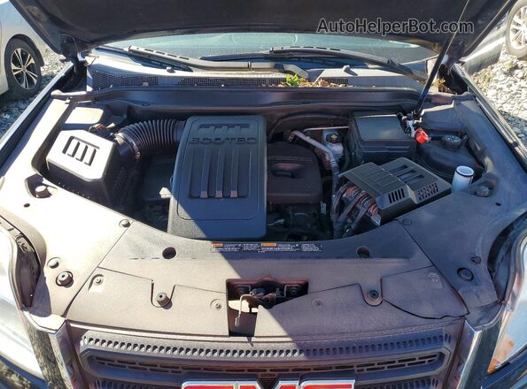 2GKFLSEK8H6310685 2017 GMC TERRAIN Blue Вид підкапотного простору