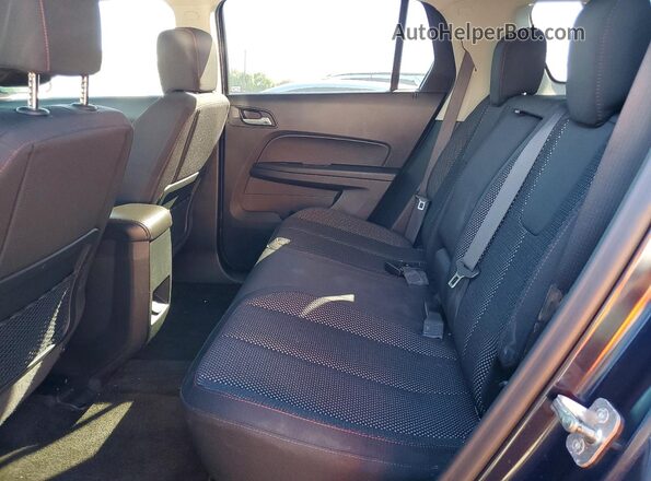 2GKFLSEK8H6310685 2017 GMC TERRAIN Blue Вид задньої частини салону