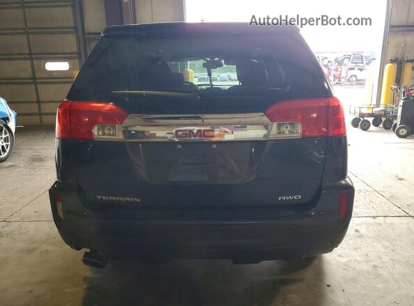 2GKFLSEKXH6154181 2017 GMC TERRAIN Черный Вид сзади