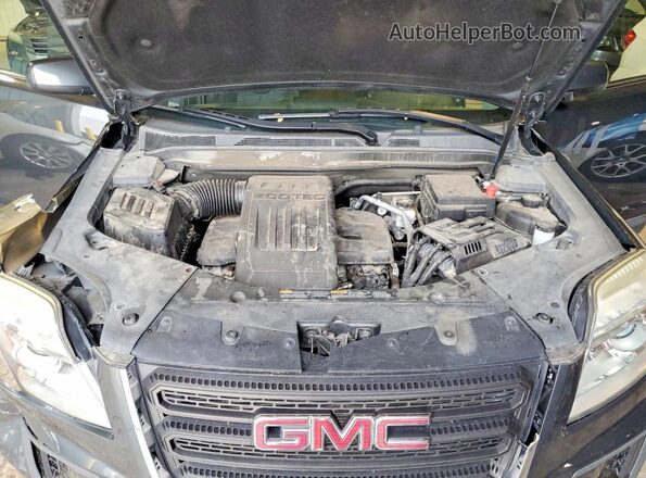 2GKFLSEKXH6154181 2017 GMC TERRAIN Черный Вид подкапотного пространства