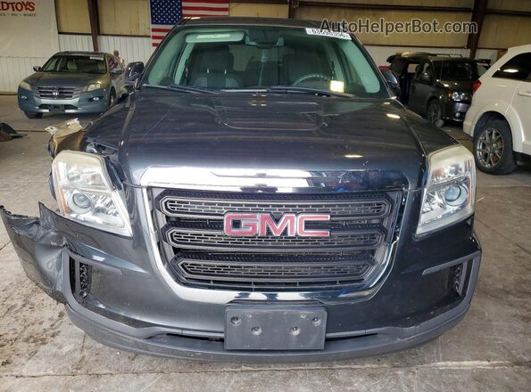 2GKFLSEKXH6154181 2017 GMC TERRAIN Черный Вид спереди