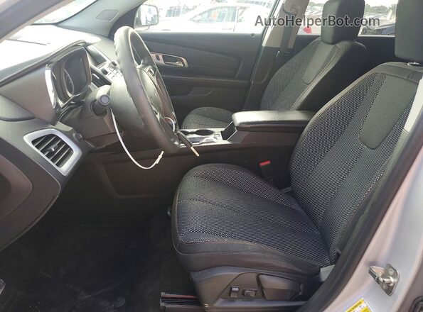 2GKFLSEKXH6350508 2017 GMC TERRAIN Silver წინა სალონის ხედი