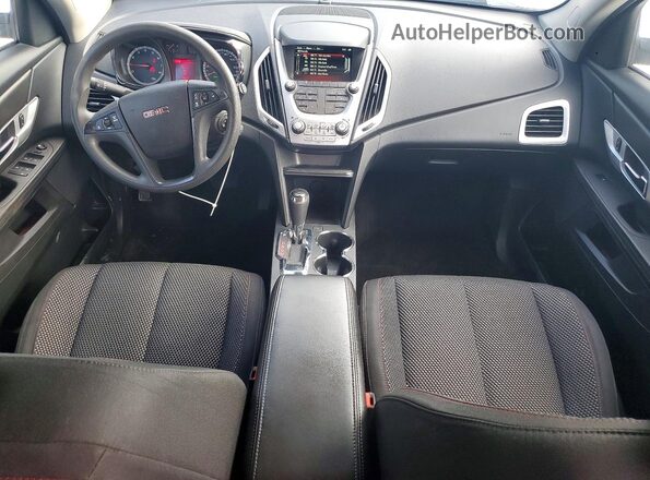 2GKFLSEKXH6350508 2017 GMC TERRAIN Silver წინა პანელის ხედი