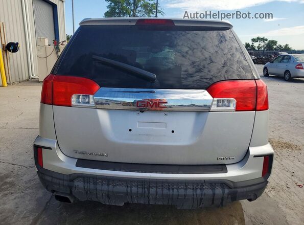2GKFLSEKXH6350508 2017 GMC TERRAIN Silver უკანა ხედი