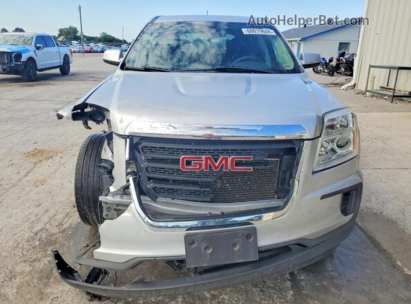 2GKFLSEKXH6350508 2017 GMC TERRAIN Silver წინა ხედი