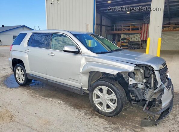 2GKFLSEKXH6350508 2017 GMC TERRAIN Silver წინა მარჯვენა