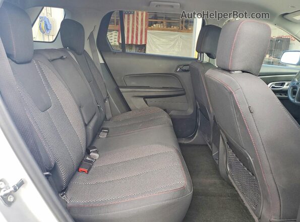 2GKFLSEKXH6350508 2017 GMC TERRAIN Silver უკანა სალონის ხედი