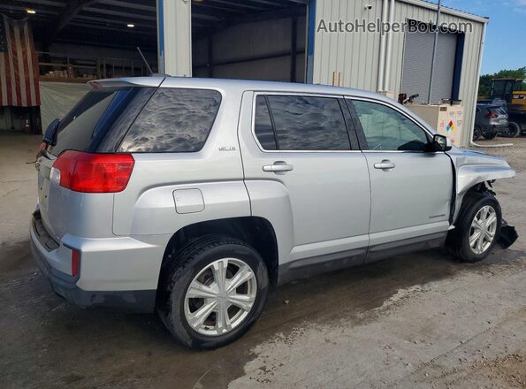 2GKFLSEKXH6350508 2017 GMC TERRAIN Silver უკანა მარჯვენა