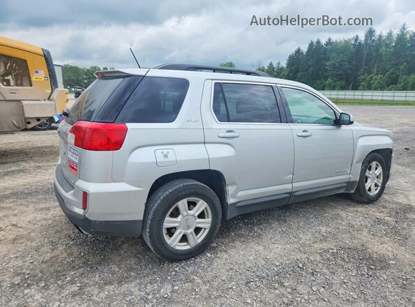 2GKFLTE39G6141872 2016 GMC TERRAIN Silver Rear right