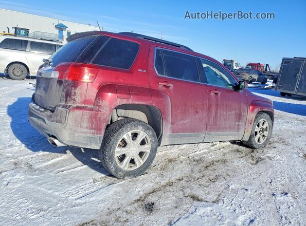 2GKFLTE39H6152680 2017 GMC TERRAIN Red Հետևի աջ