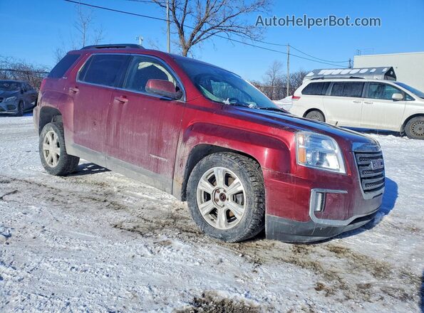 2GKFLTE39H6152680 2017 GMC TERRAIN Red Առջևի աջ
