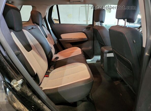 2GKFLTEK0G6299363 2016 GMC TERRAIN Черный Вид задних сидений