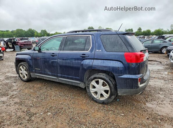 2GKFLTEK2H6208689 2017 GMC TERRAIN Blue Tył lewy