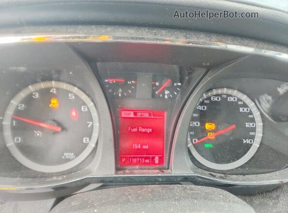 2GKFLTEK2H6208689 2017 GMC TERRAIN Blue Widok zestawu wskaźników