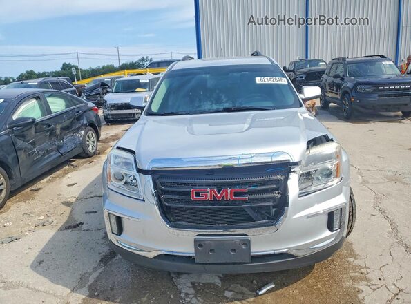 2GKFLTEK2H6349648 2017 GMC TERRAIN Серебряный Вид спереди