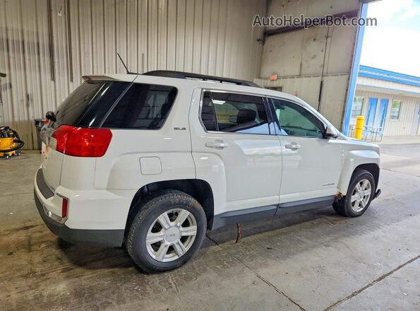 2GKFLTEK3G6166192 2016 GMC TERRAIN White Rear right