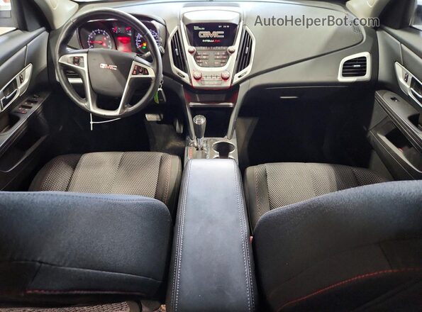2GKFLTEK3G6166192 2016 GMC TERRAIN White Dashboard view