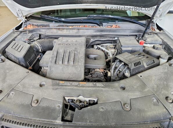 2GKFLTEK3G6166192 2016 GMC TERRAIN White Engine compartment view