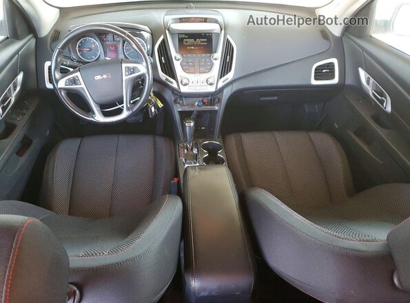 2GKFLTEKXG6104630 2016 GMC TERRAIN White Вид панелі приладів