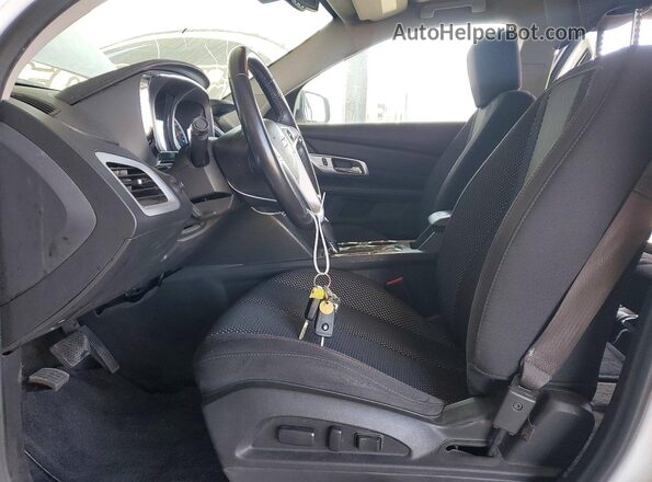 2GKFLTEKXG6104630 2016 GMC TERRAIN White Вид салону спереду