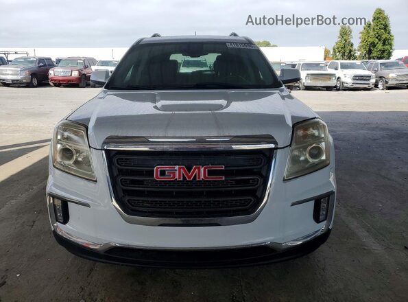 2GKFLTEKXG6104630 2016 GMC TERRAIN White Вид спереду