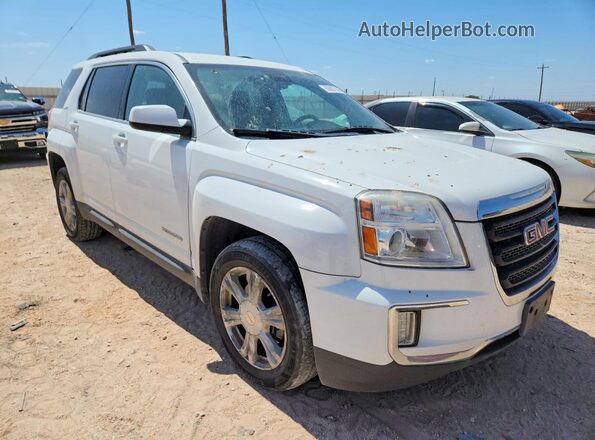 2GKFLTEKXH6324495 2017 GMC TERRAIN White Передня права чверть