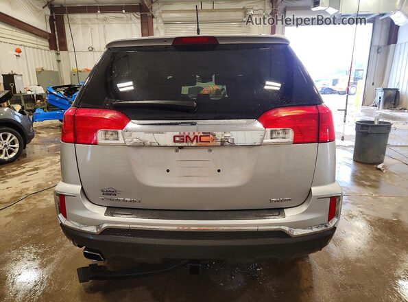 2GKFLTEKXH6326151 2017 GMC TERRAIN Silver უკანა ხედი