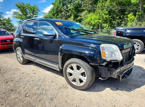 2GKFLUE30G6185037 2016 GMC TERRAIN Black Delantero derecho