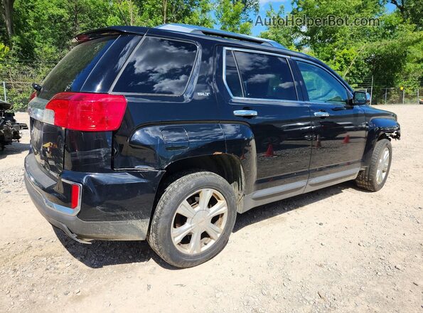 2GKFLUE30G6185037 2016 GMC TERRAIN Black Trasero derecho