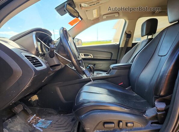 2GKFLUE30G6185037 2016 GMC TERRAIN Black Vista interior delantera