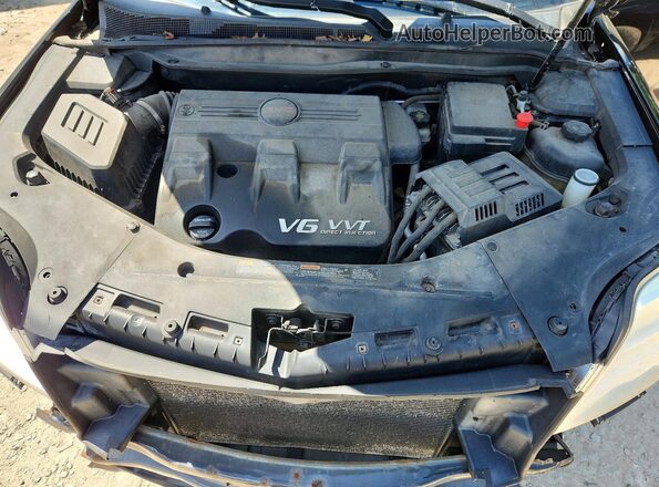 2GKFLUE30G6185037 2016 GMC TERRAIN Black Vista del compartimento del motor