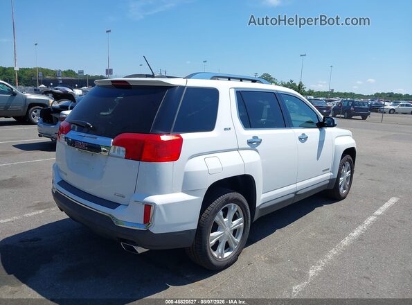 2GKFLUE34G6209730 2016 GMC TERRAIN White Trasero derecho
