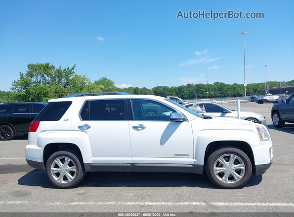 2GKFLUE34G6209730 2016 GMC TERRAIN White Vista interior trasera