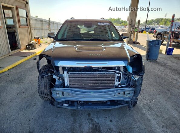 2GKFLUE34H6265135 2017 GMC TERRAIN Серый Вид спереди
