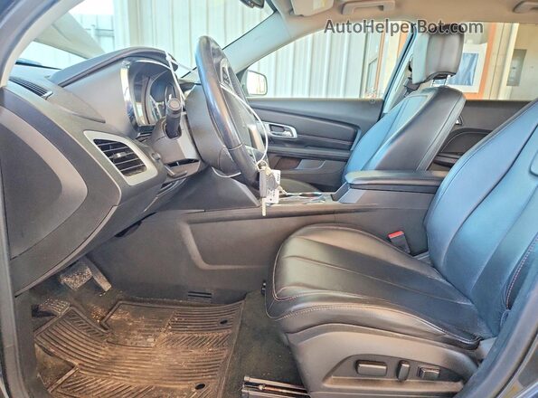 2GKFLUE34H6265135 2017 GMC TERRAIN Серый Вид салона спереди