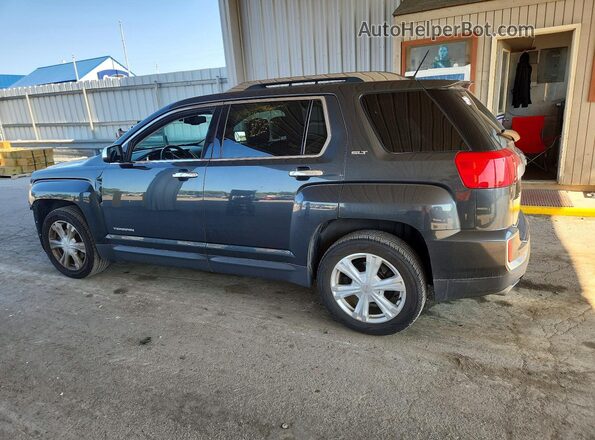 2GKFLUE34H6265135 2017 GMC TERRAIN Серый Задняя левая четверть