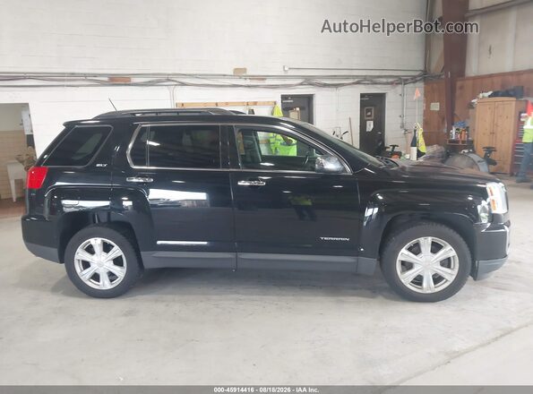 2GKFLUE38G6237059 2016 GMC TERRAIN Черный Вид задней части салона